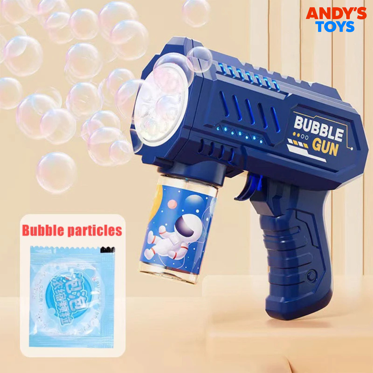 BubbleBazooka™ – Electric Handheld Bubble Gun
