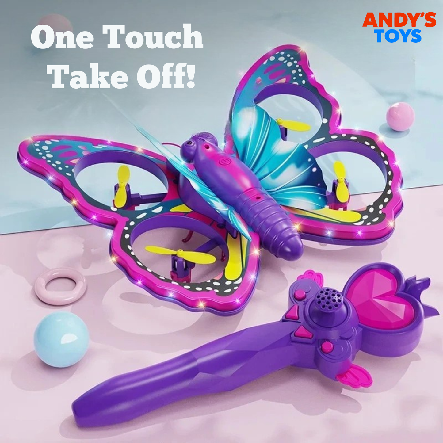 FlutterFly - RC Butterfly Drone