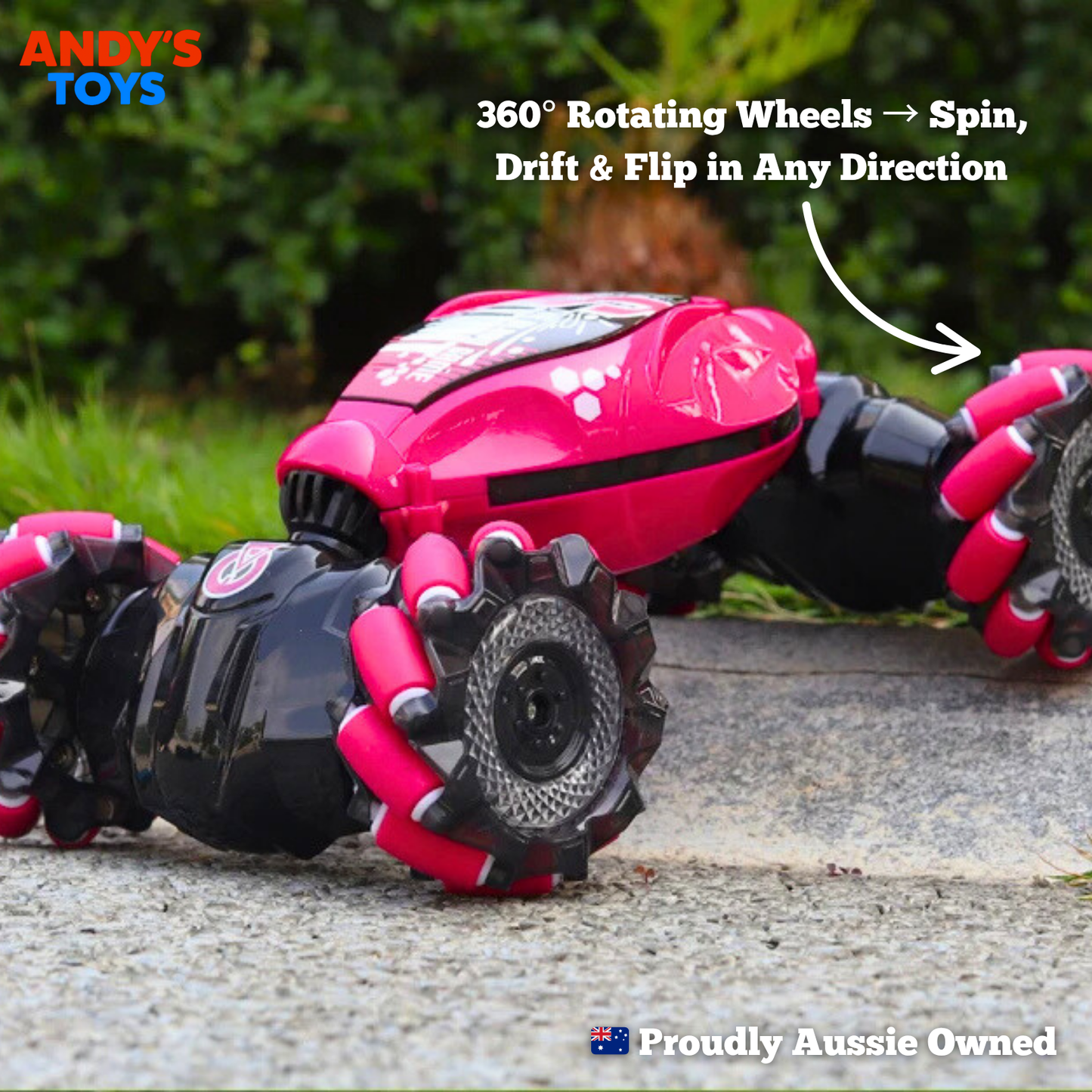 Gesture Sensing Stunt Car (Comes with Gesture Watch + Remote Control)