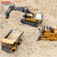 Construction RC Series – Excavator, Bulldozer, Loader & Dump Truck