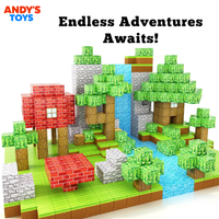 PixelCraft™ - Magnetic Building Blocks