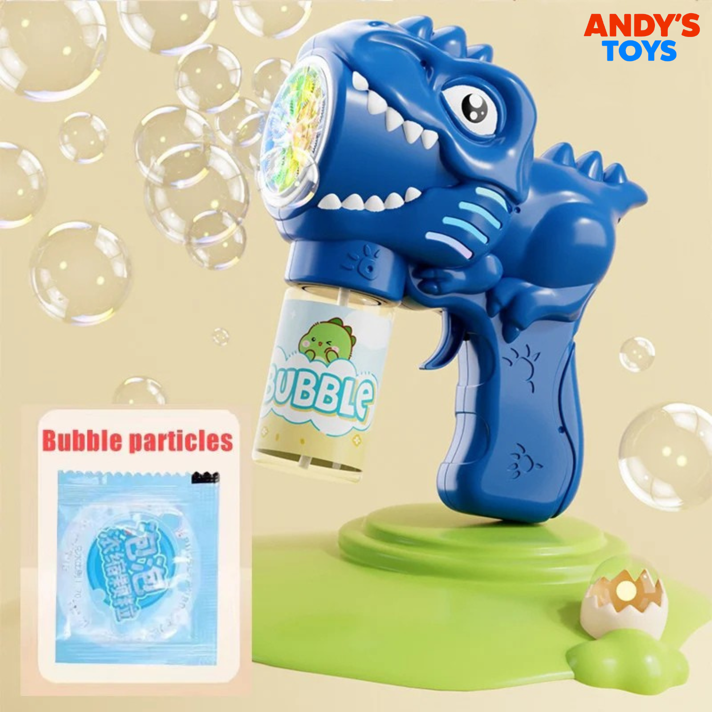 BubbleBazooka™ – Electric Handheld Bubble Gun