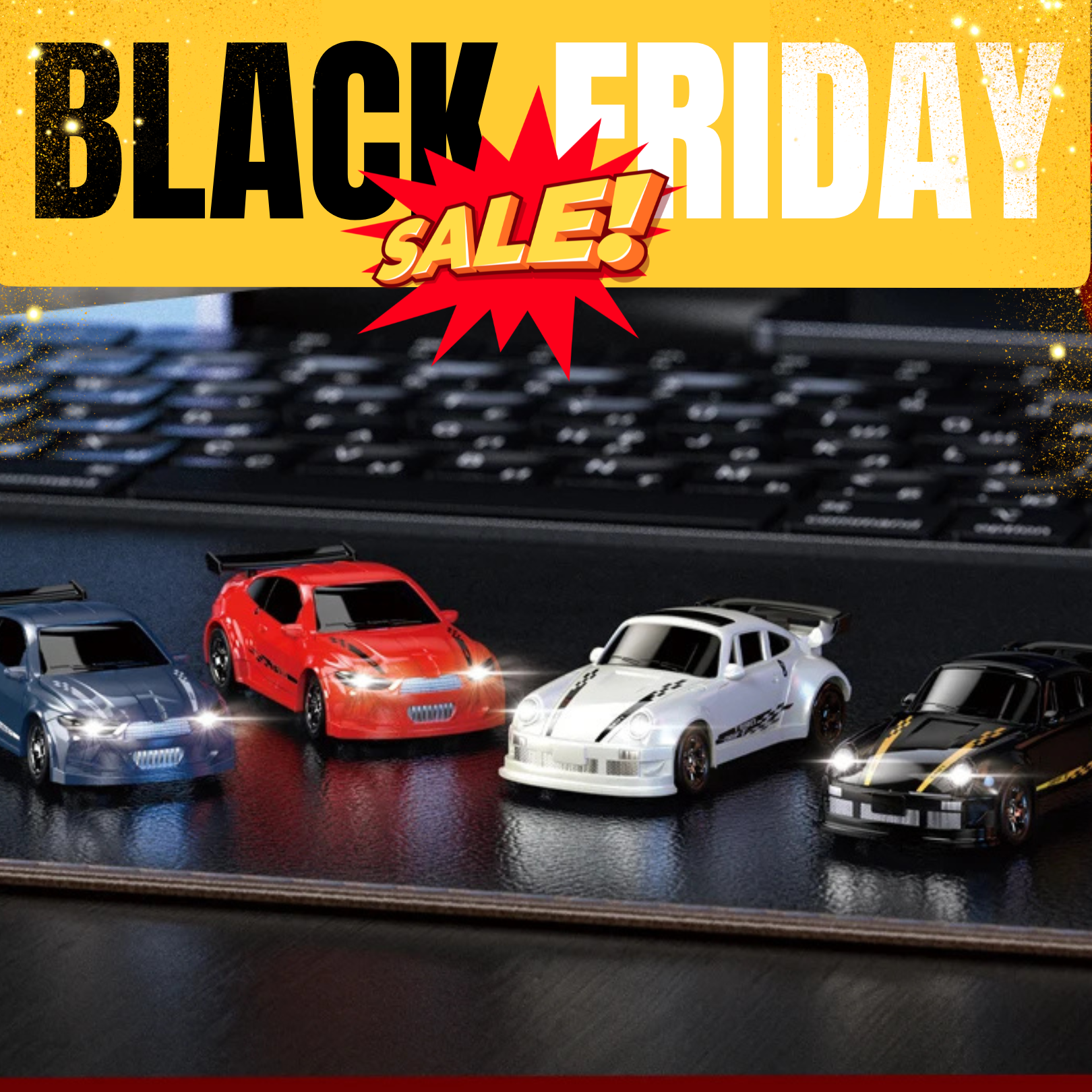 Desktop Racers™ – The Ultimate Mini Racetrack for All Ages