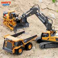 Construction RC Series – Excavator, Bulldozer, Loader & Dump Truck