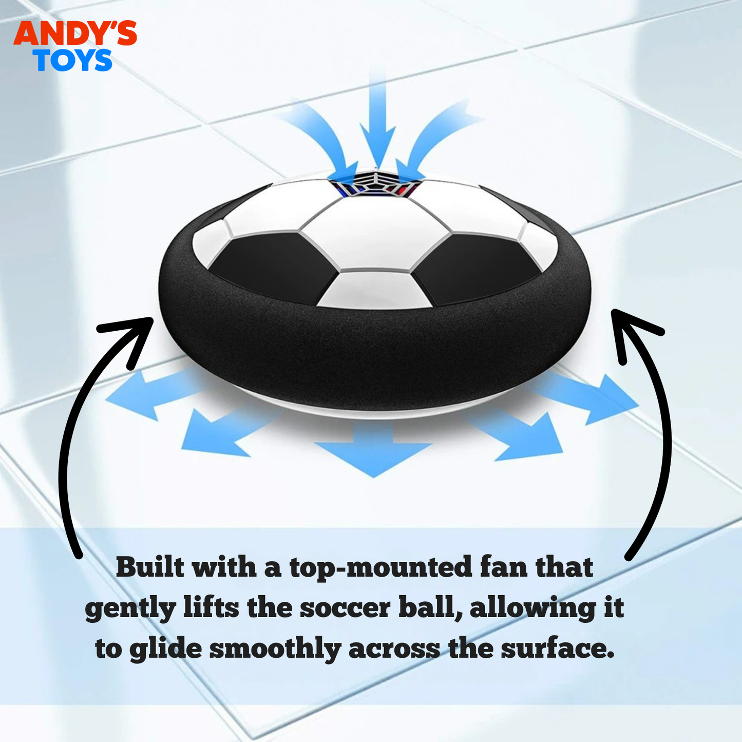 Australia’s #1 Hover Soccer Ball – LED Lights & Safe Indoor Play