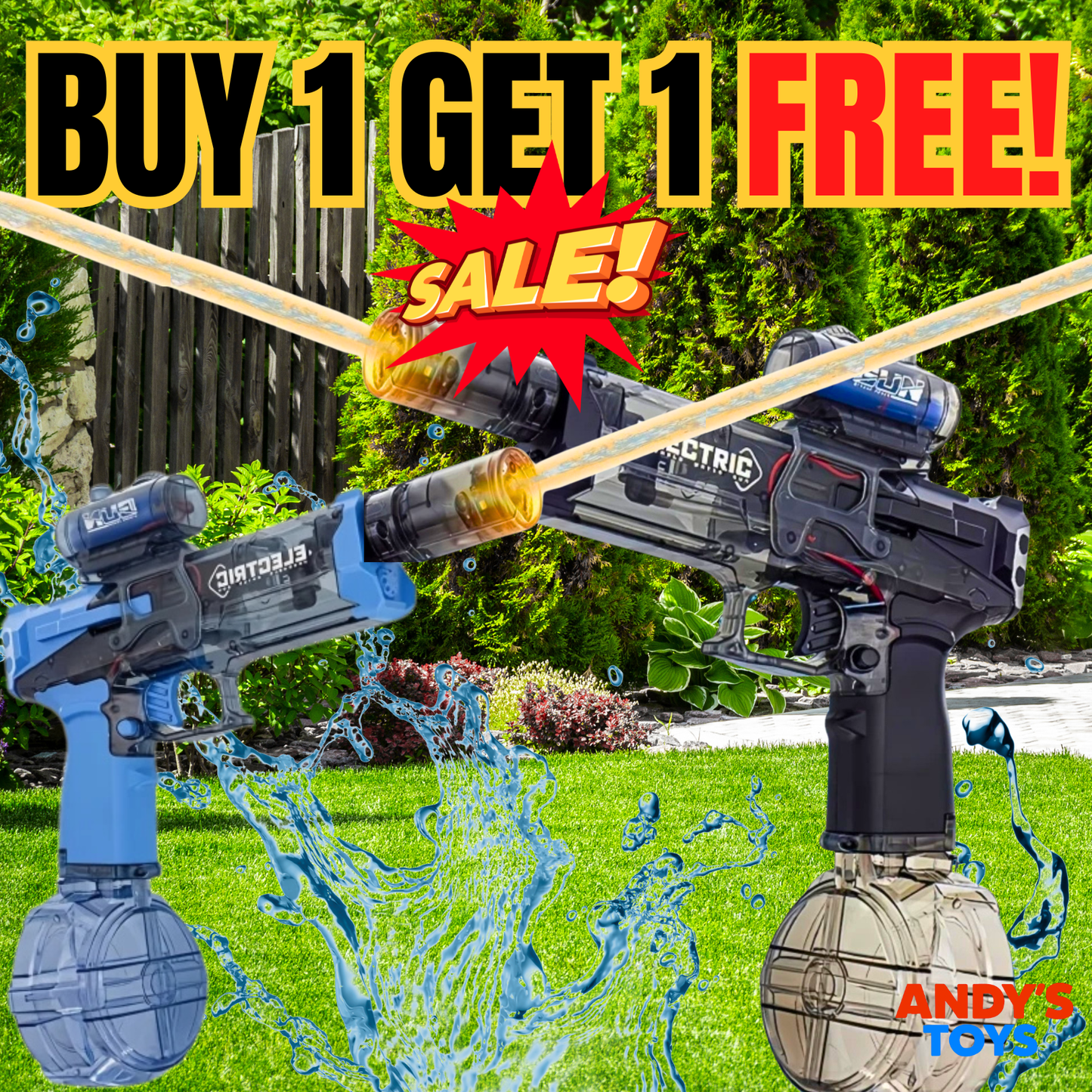 ThunderSplash – Electric Water Gun