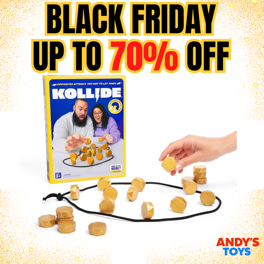 Kollide™ Magnetic Strategy Game - Can You Keep Them From Sticking?