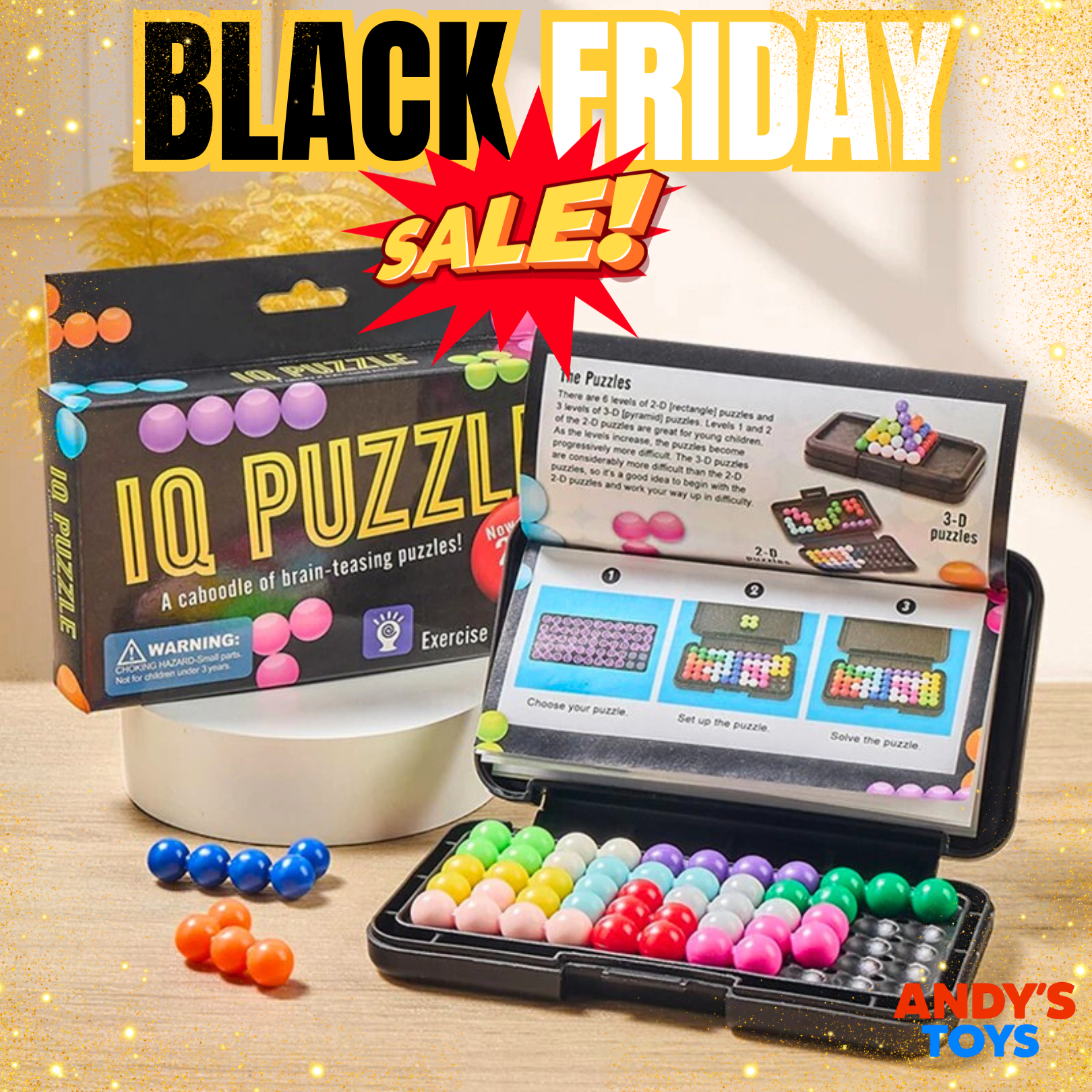 Brainy Beads™ – IQ Puzzle Game